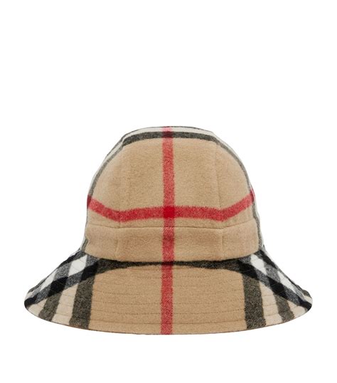 burberry wool bucket hat